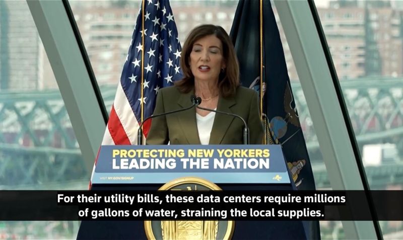 New York has banned data centres over 50 MW.
